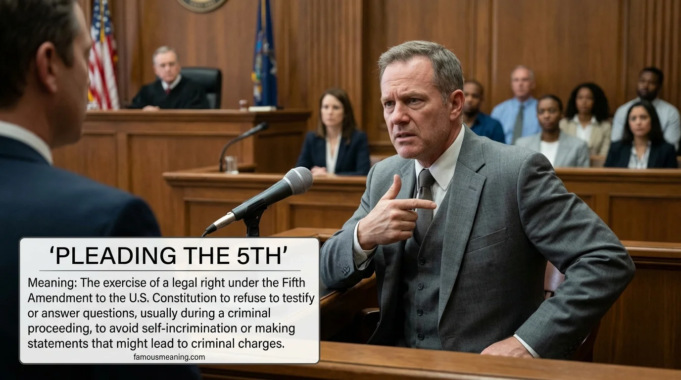 what does Plead 5th meaning