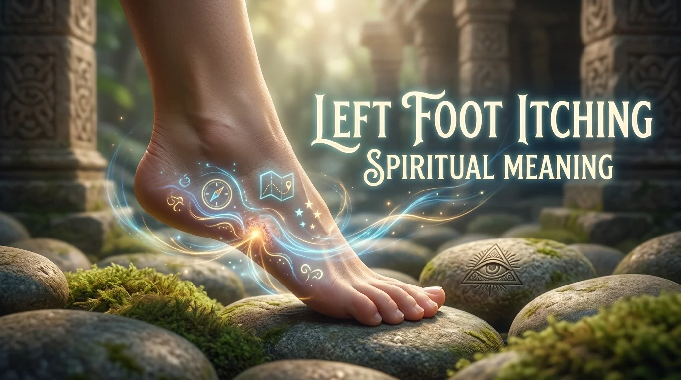 What Does Left Foot Itching Mean Spiritually