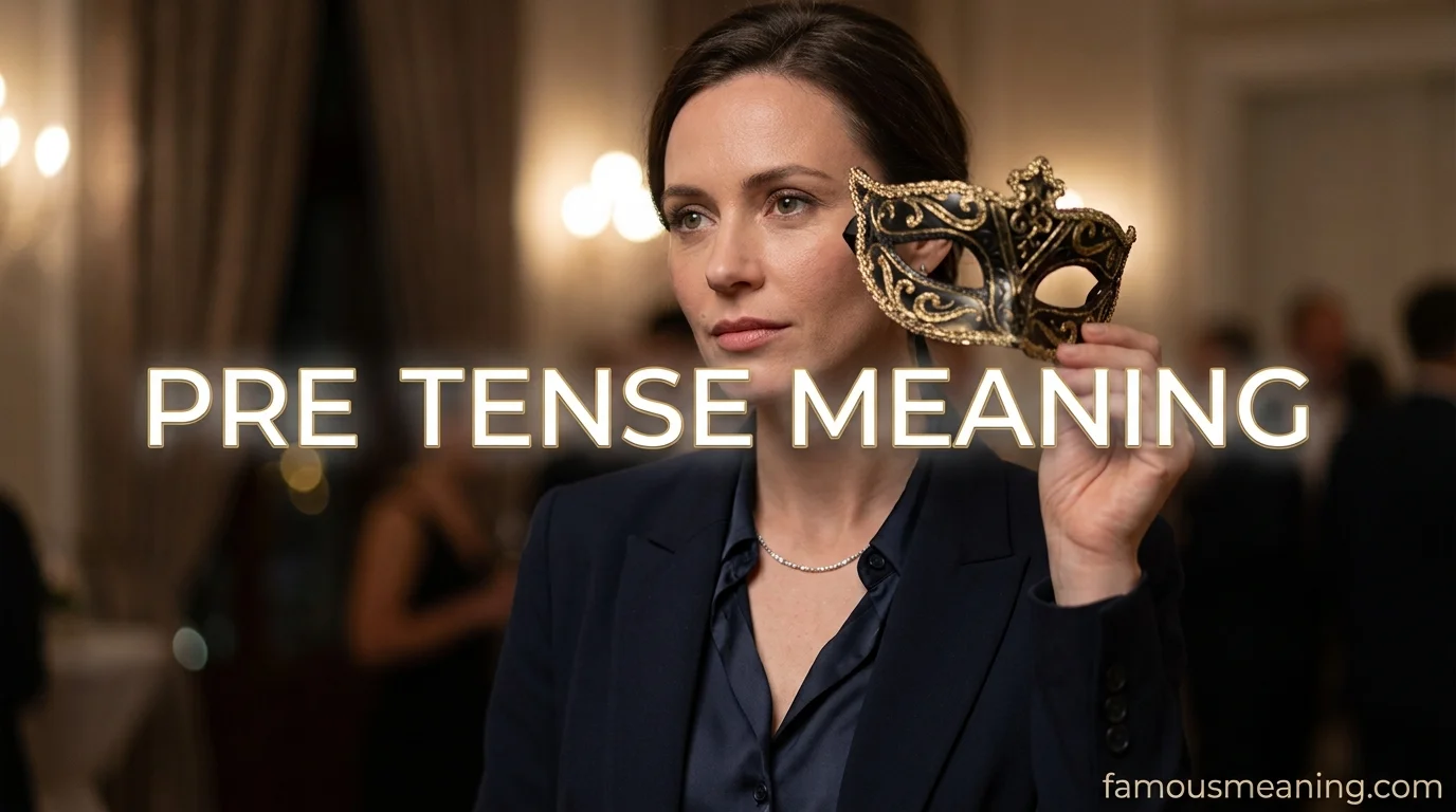 What Does Pretense Meaning