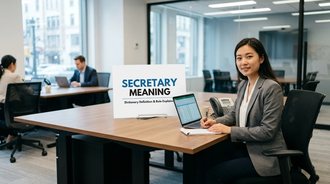 What Does “Secretary” Mean