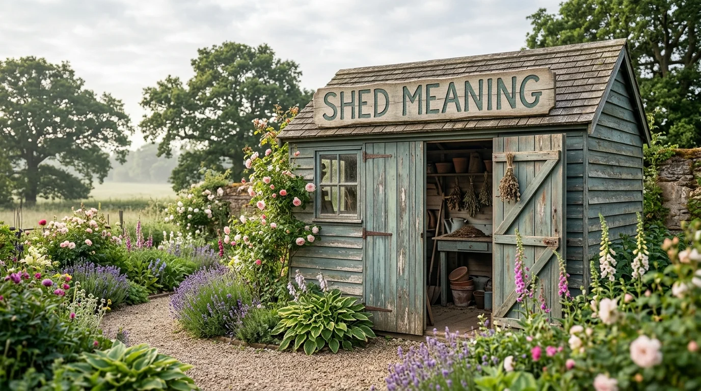 What Does Shed Mean