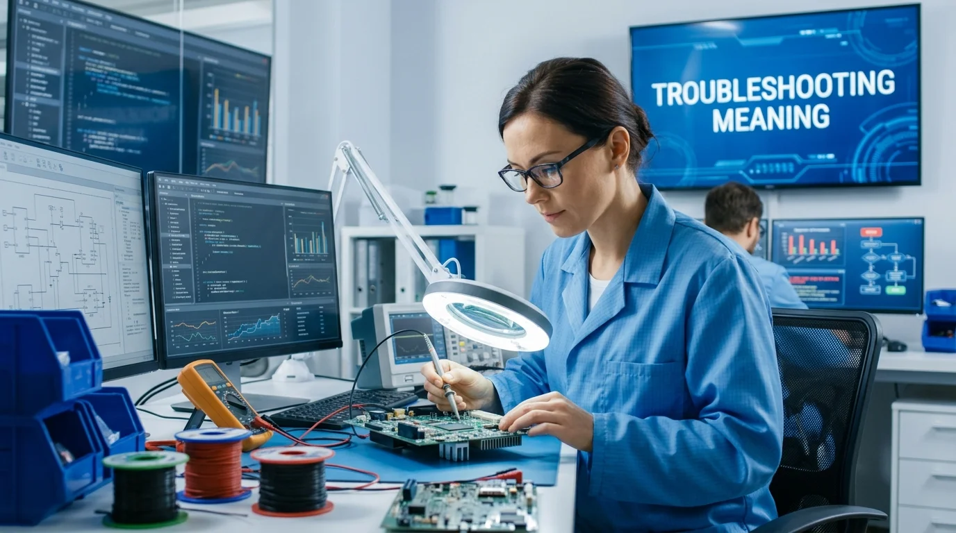 What Does “Troubleshooting” Mean