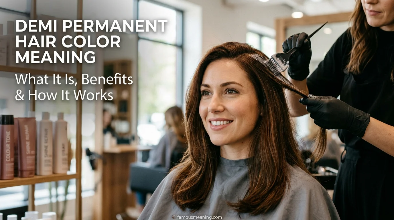 what does demi permanent hair color meaning