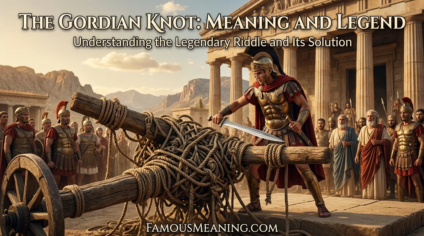 what does gordian knot meaning