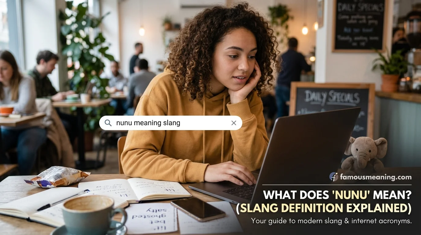 what does nunu meaning slang