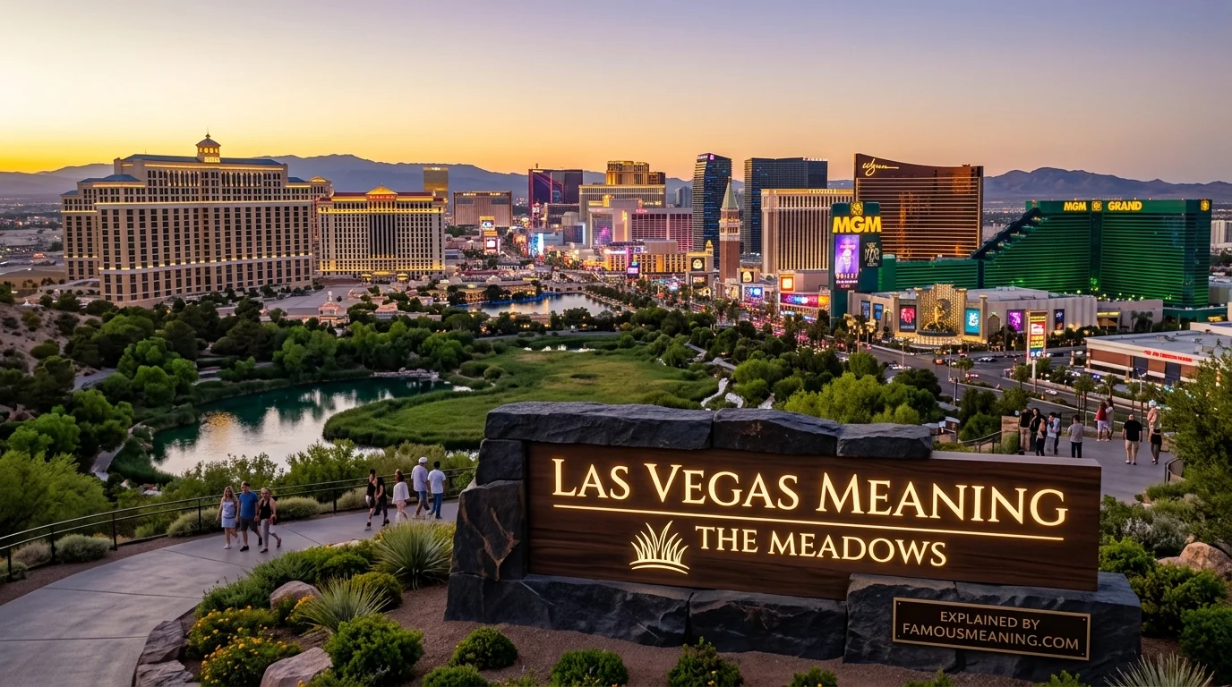 What Does Las Vegas Meaning