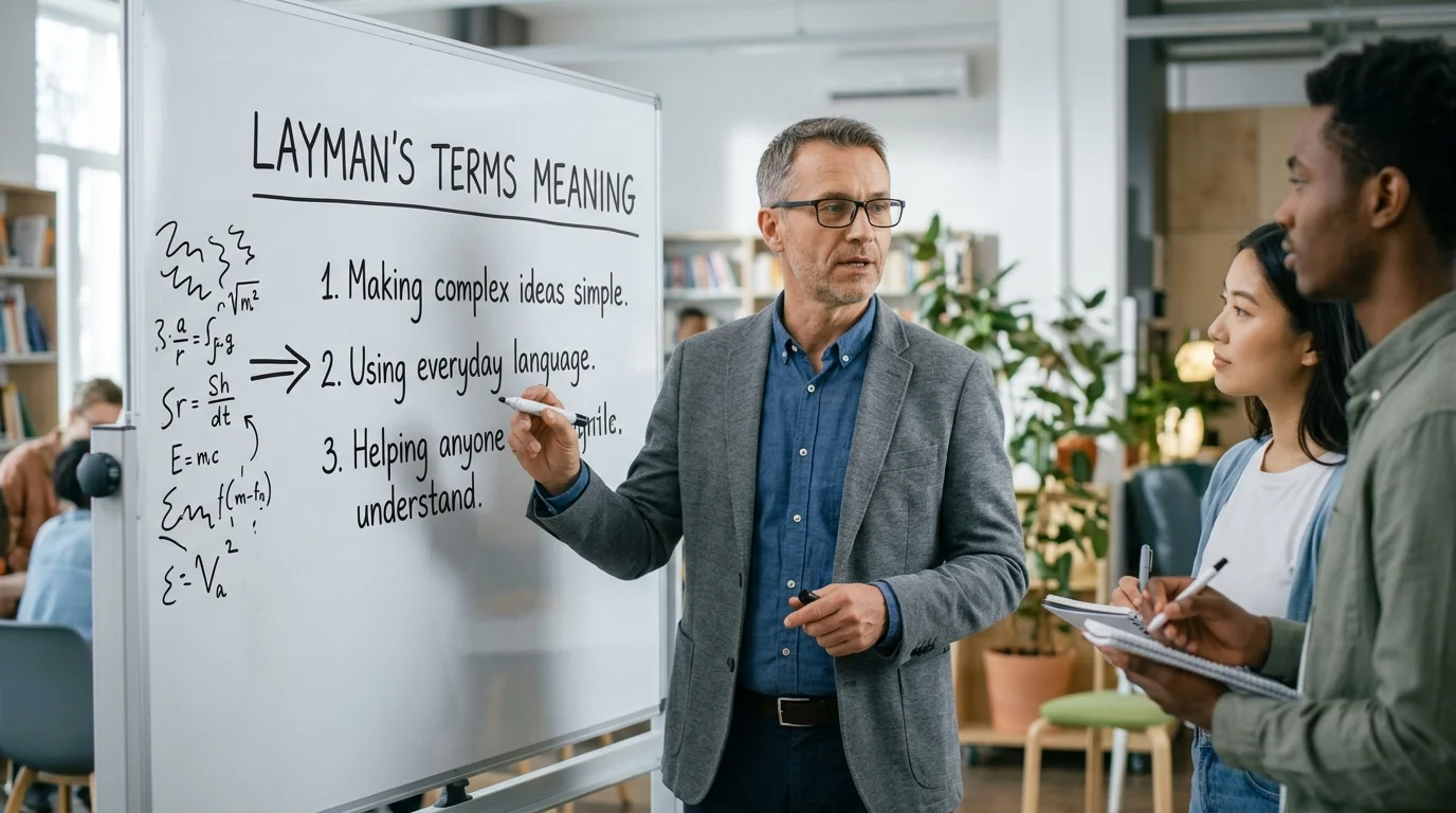 What Does “Layman’s Terms” Mean