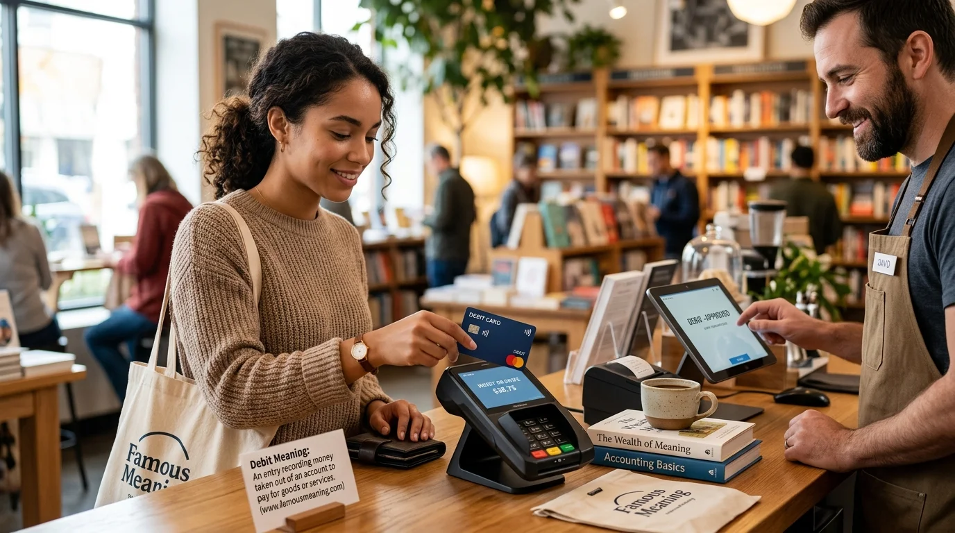 what does debit meaning