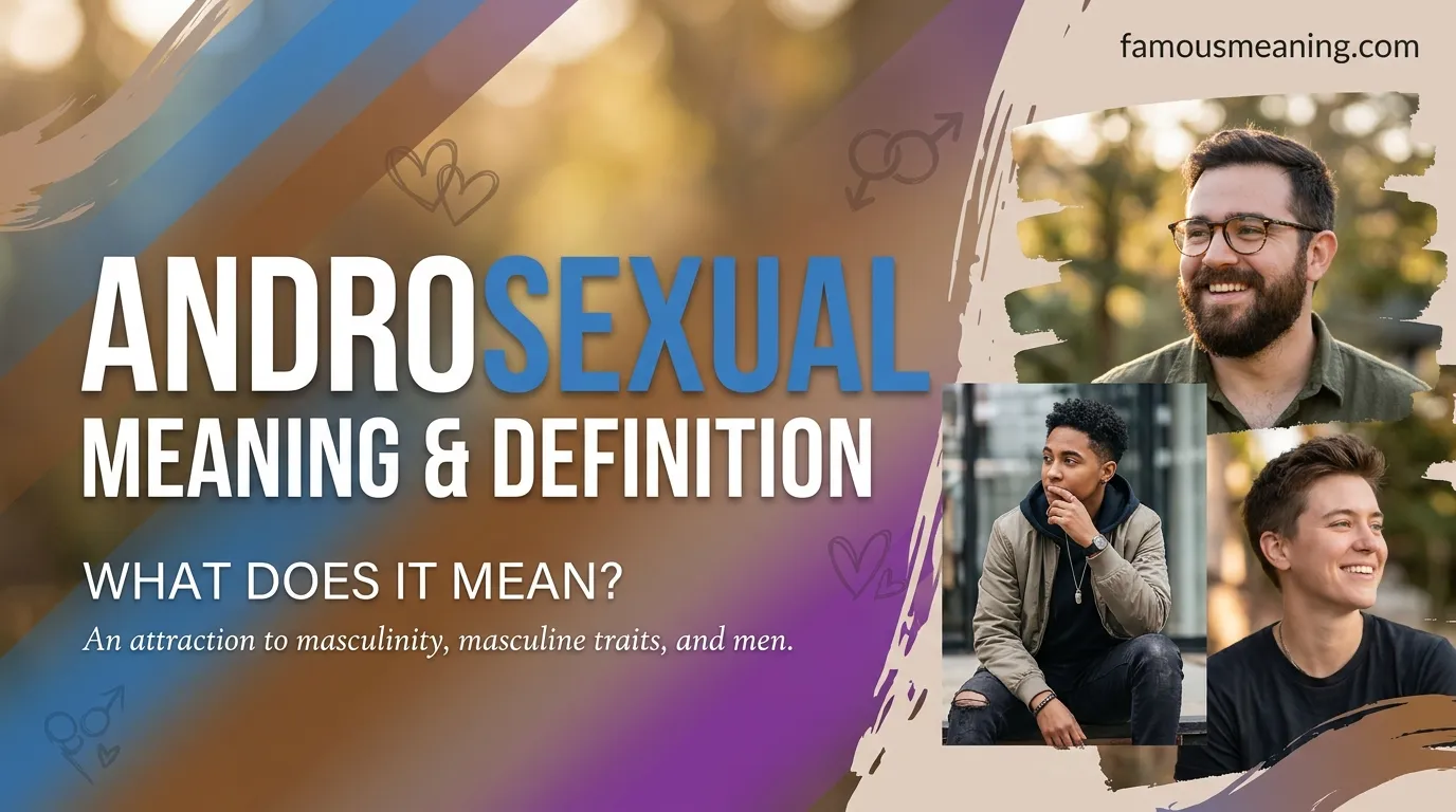 What Does Androsexual Mean