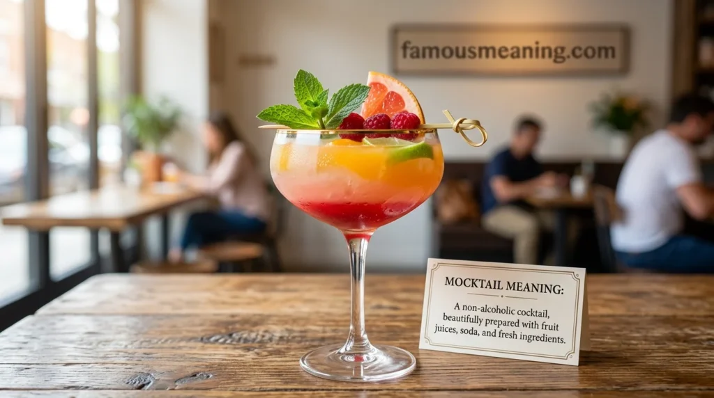 Mocktail Meaning