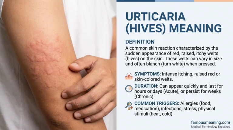 Urticaria Meaning