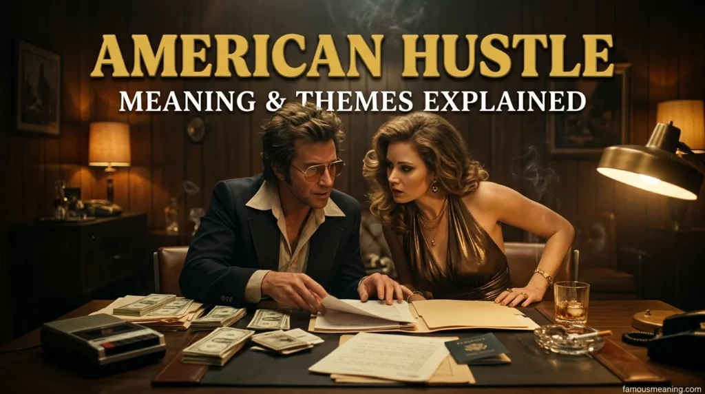 american hustle meaning