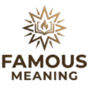 famous meaning logo