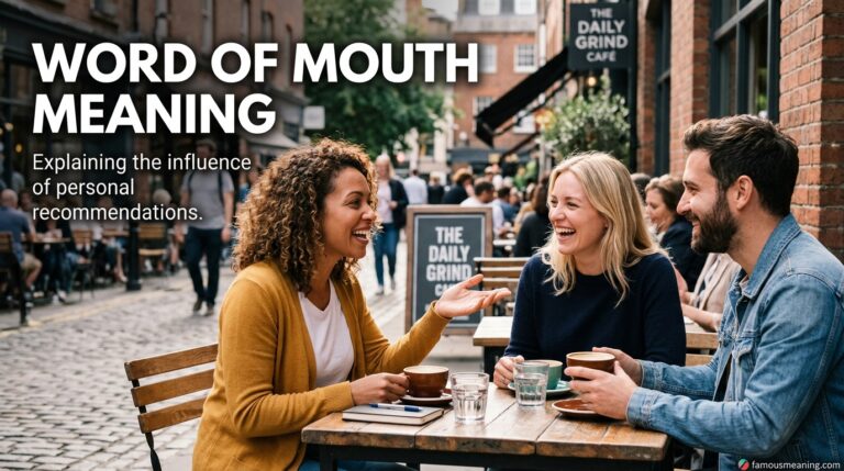 Word of Mouth Meaning