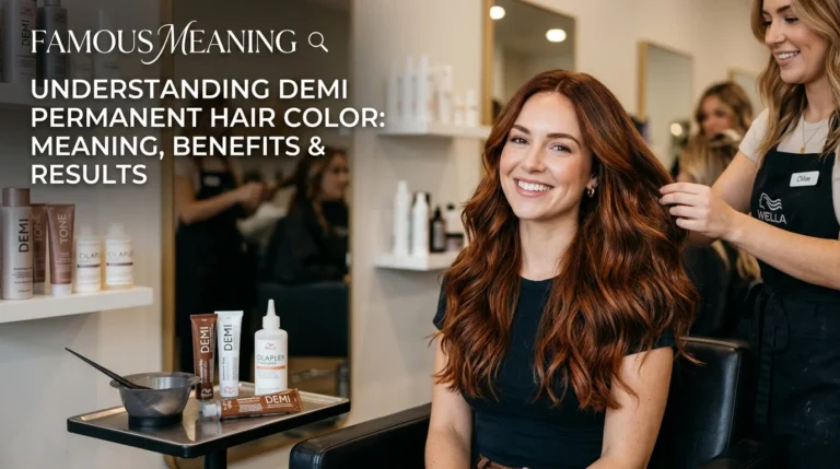 demi permanent hair color meaning
