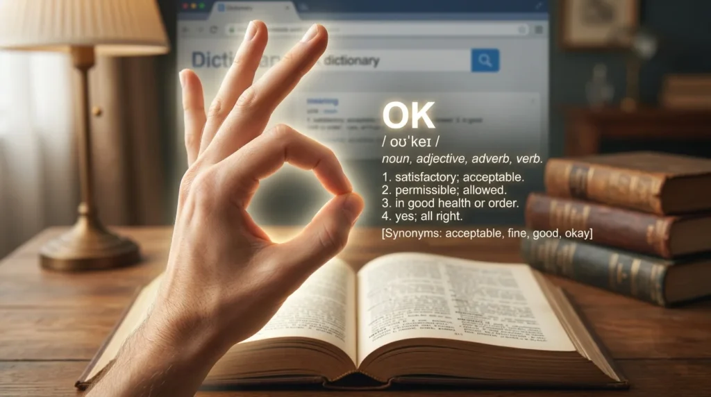 ok definition meaning
