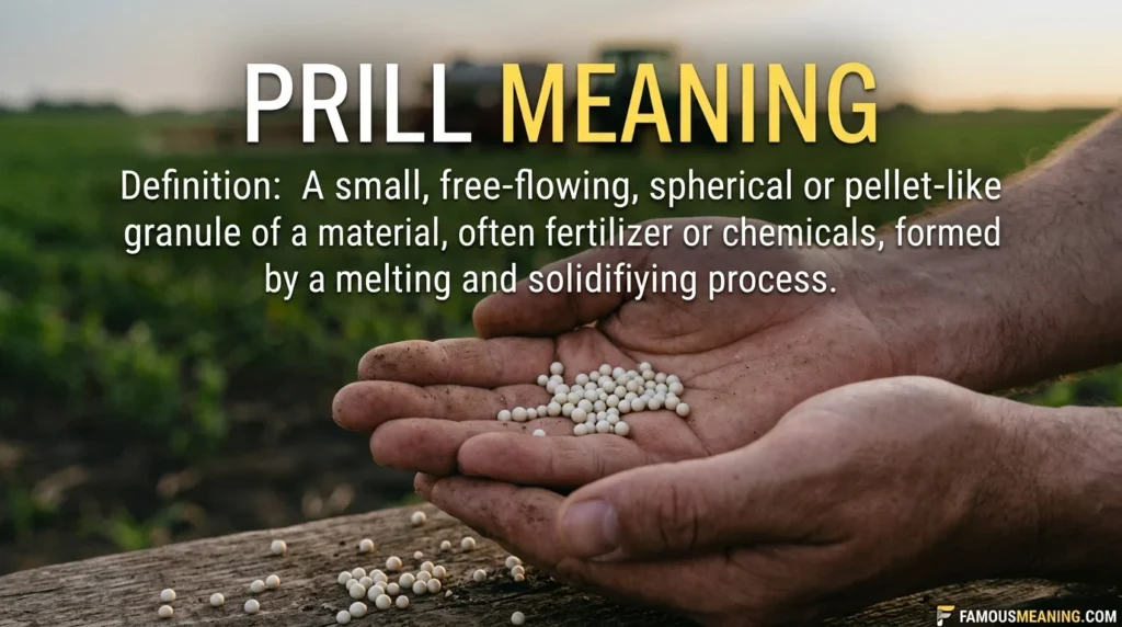 prill meaning