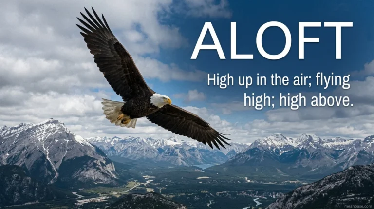 Aloft Meaning