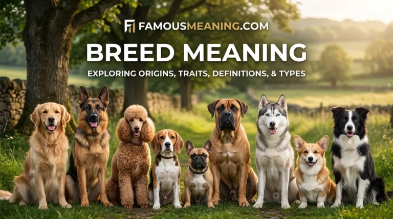 Breed Meaning