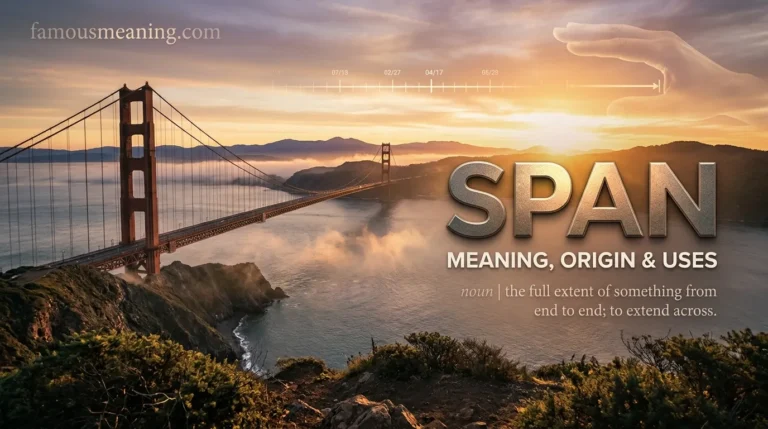 span-meaning