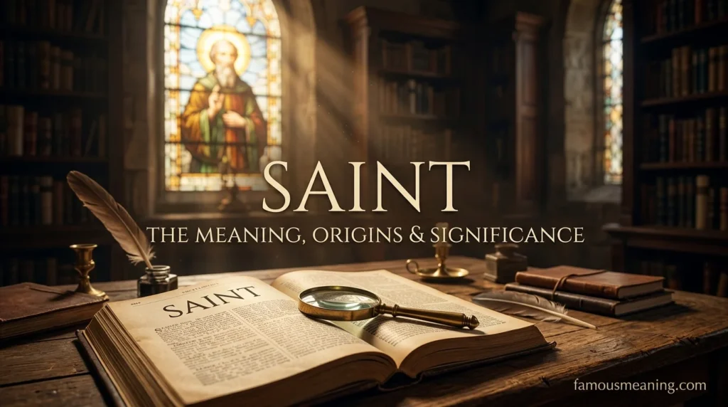 saint meaning