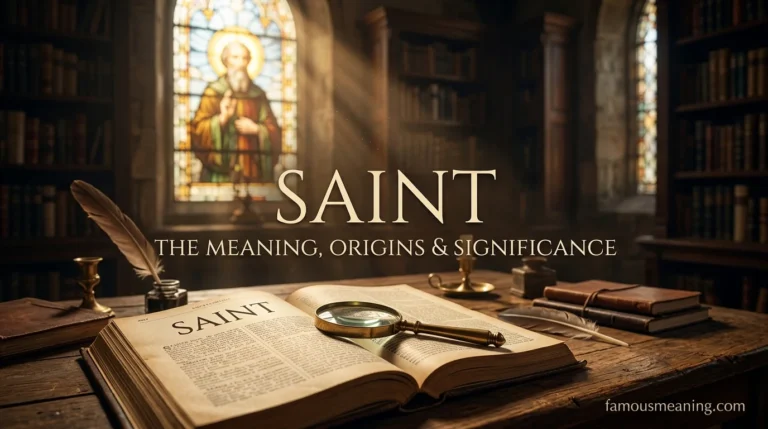 saint meaning